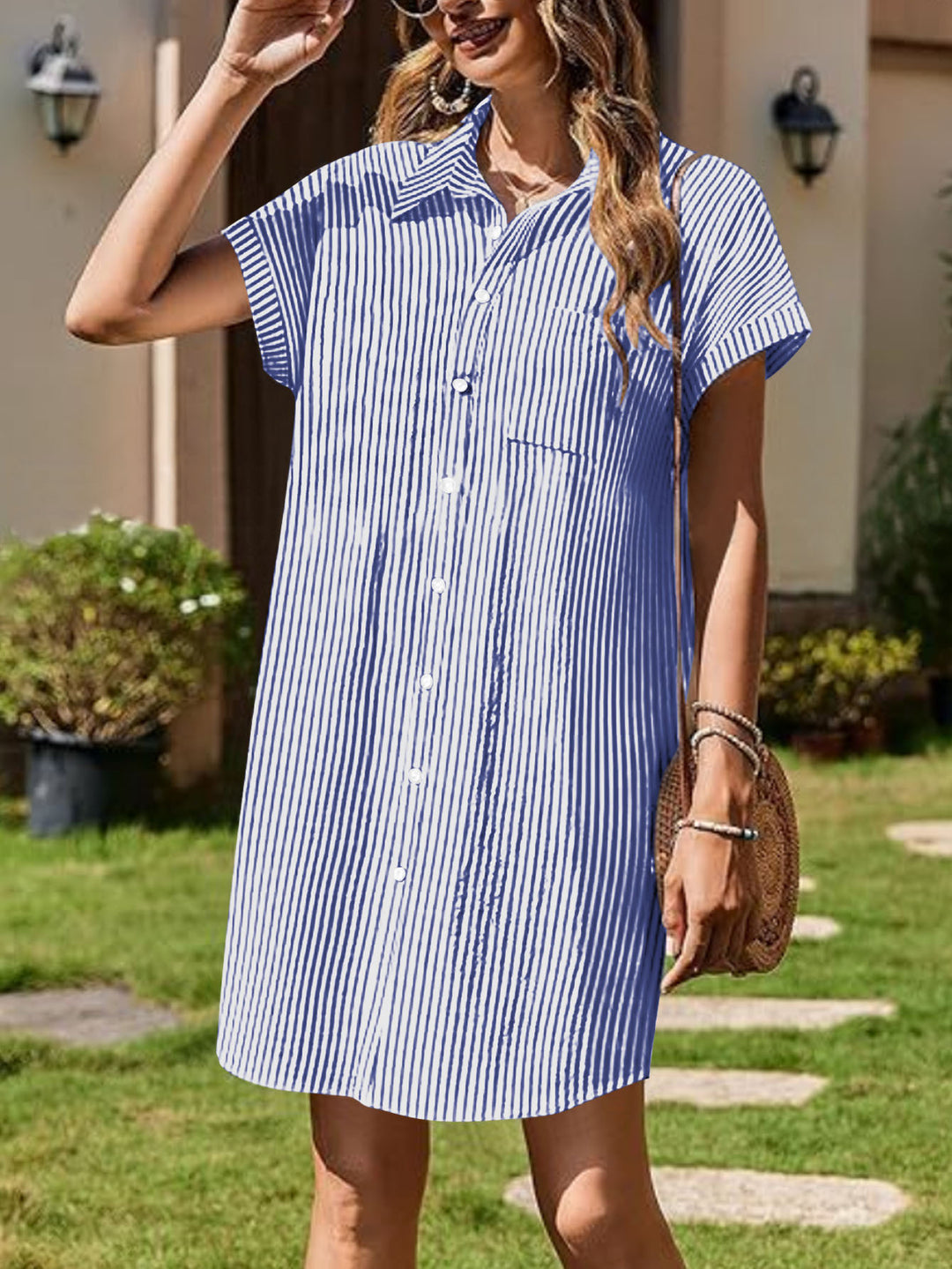 Lune London Casual button-up shirt dress for ladies