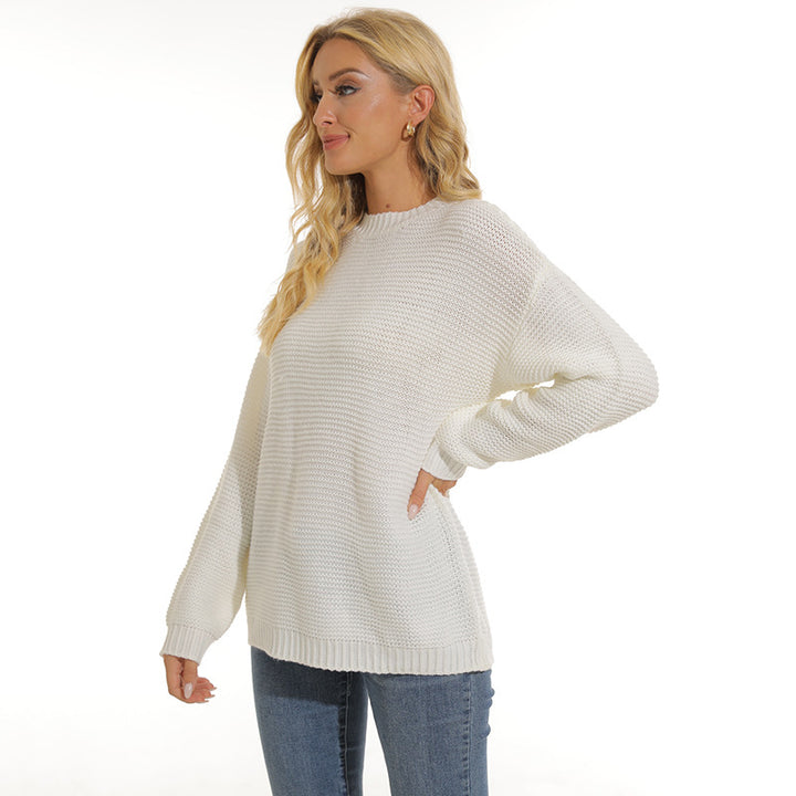 Women's sweater with textured knit pattern and comfortable cut Lune London