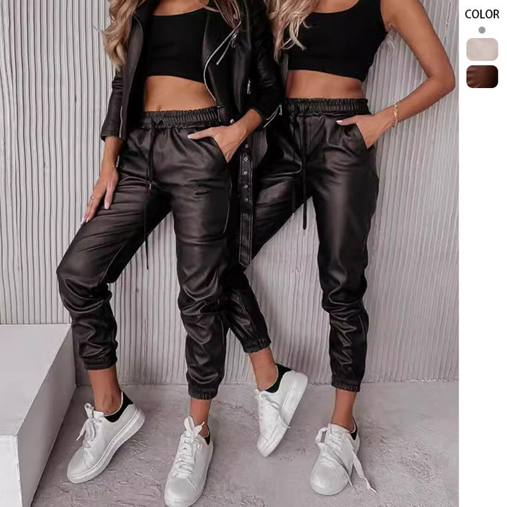 Women's Casual Oversized Shirt with Jogging Pants Set Lune London