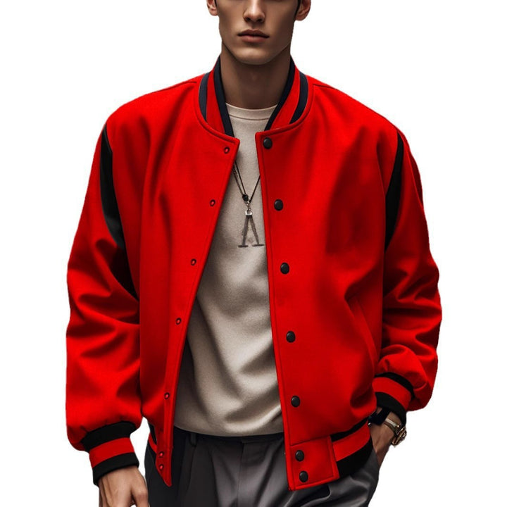 Trendy bomber jacket for men with contrasting details Lune London