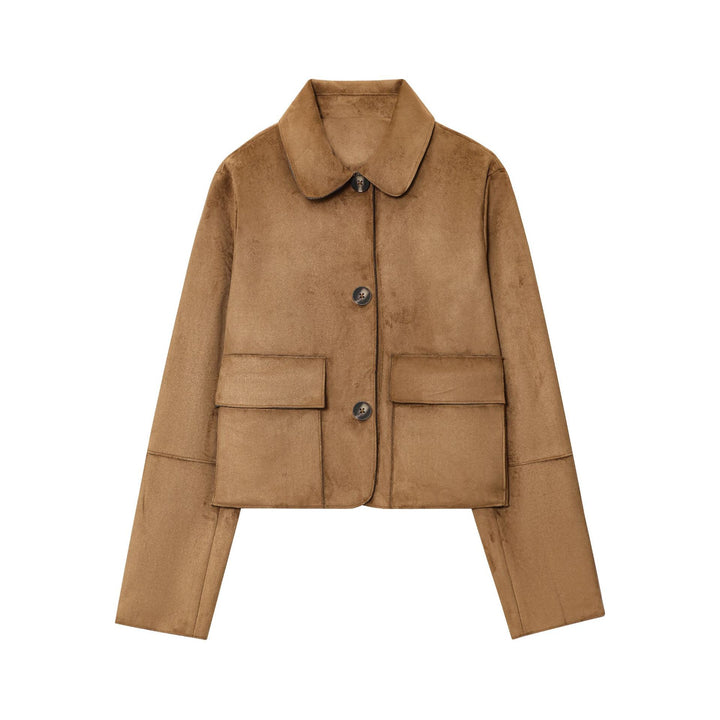 Short jacket for women with practical pockets Lune London