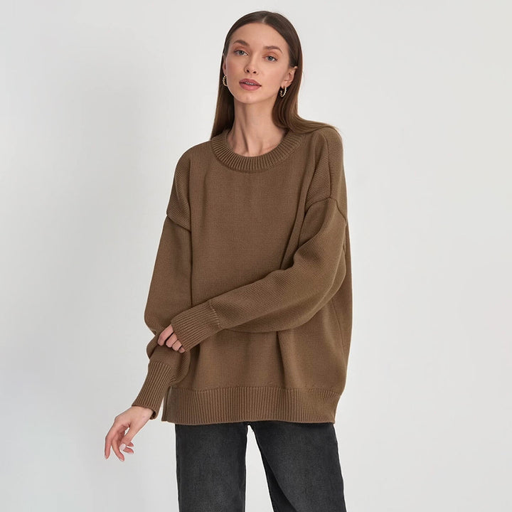 Women Comfortable Oversized Knit Sweater High Quality Lune London