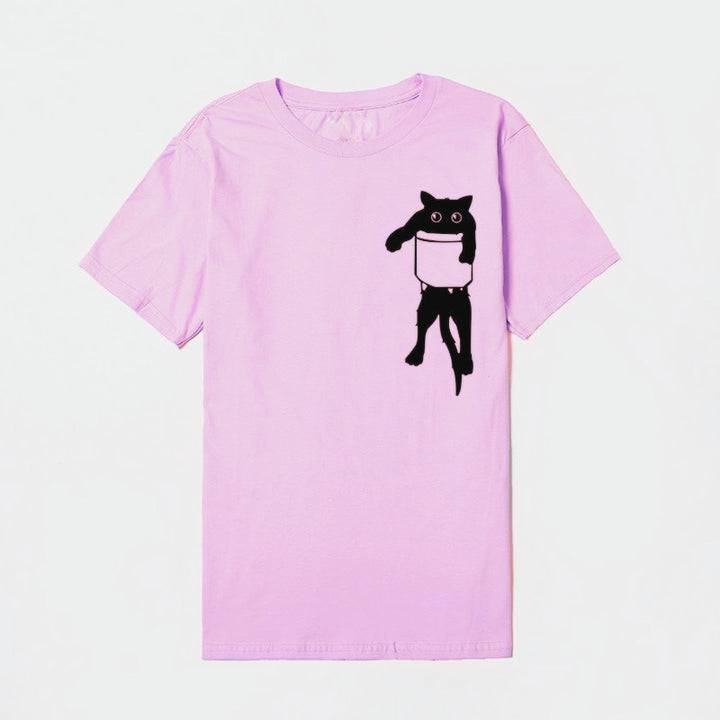 T-shirt pour femmes avec motif animal créatif et coupe décontractée Chic & Stil