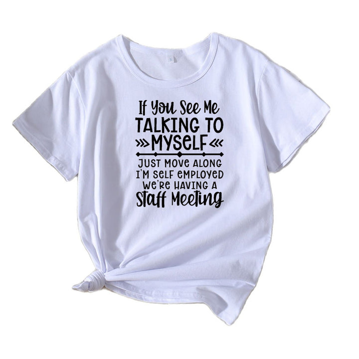 Women Leisure Quote T-shirt Lune London