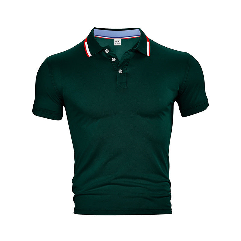 Men's polo shirt with modern cut and breathable structure Lune London