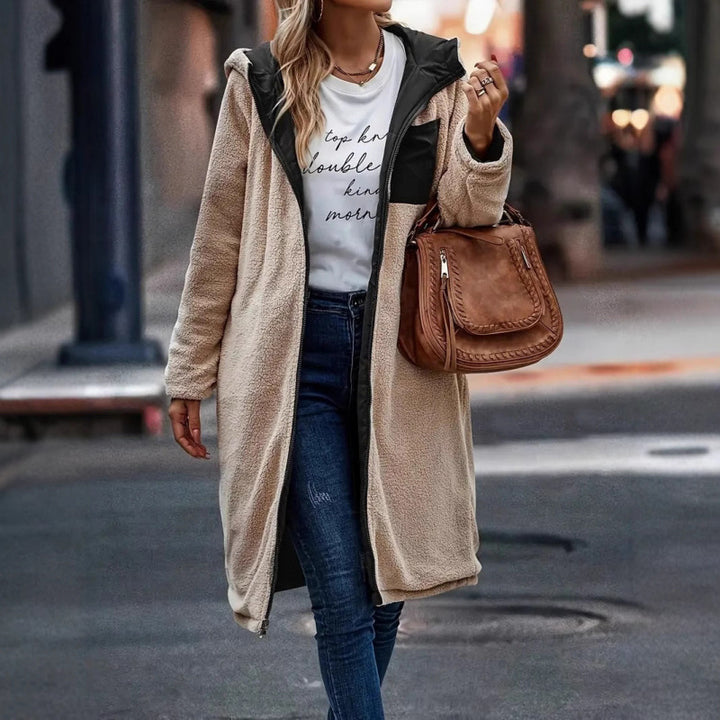 Long padded jacket for women Lune London