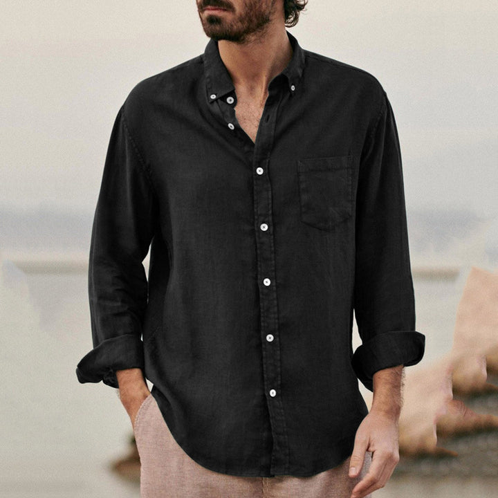 Men's Lightweight Linen Shirt Lune London