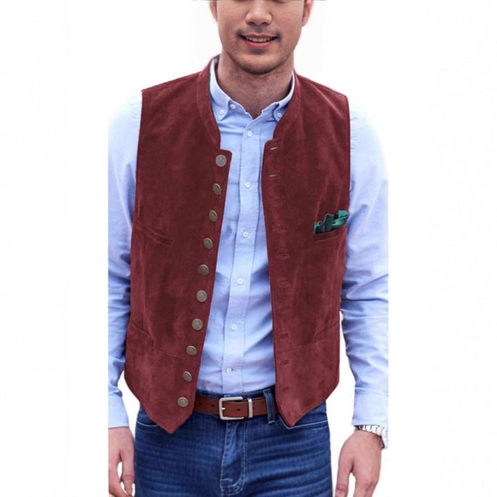 Elegant suede jacket for men Amarae