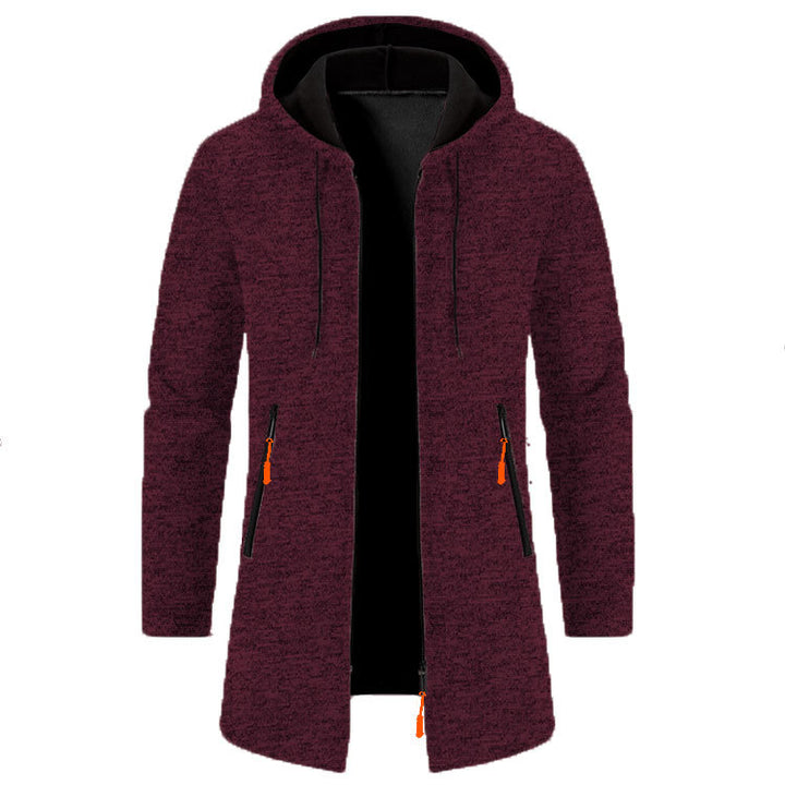 Casual hooded jacket for men with ergonomic cut and practical zippered pockets Lune London
