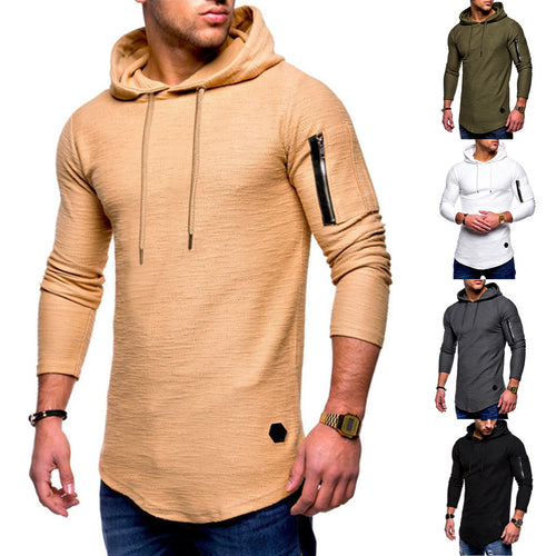 Men's Hoodie with modern zipper Amarae