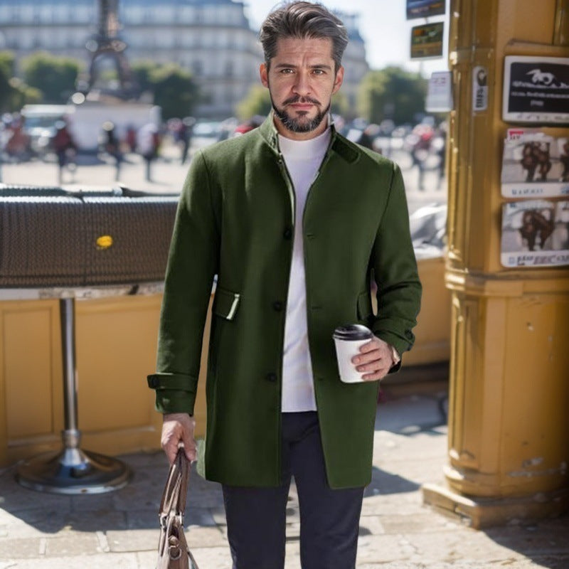 Elegant leisure coat for men with practical pockets and stylish cut Lune London