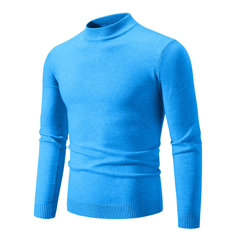 High quality cotton turtleneck sweater for men Lune London