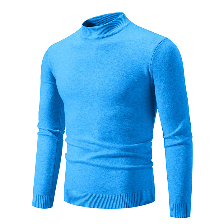 High quality cotton turtleneck sweater for men Lune London