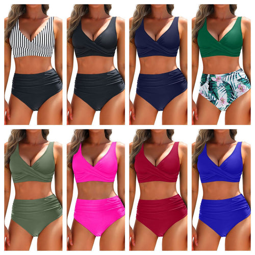 Women's Bikini Set with Shaping Top and High-Waisted Shorts Amarae