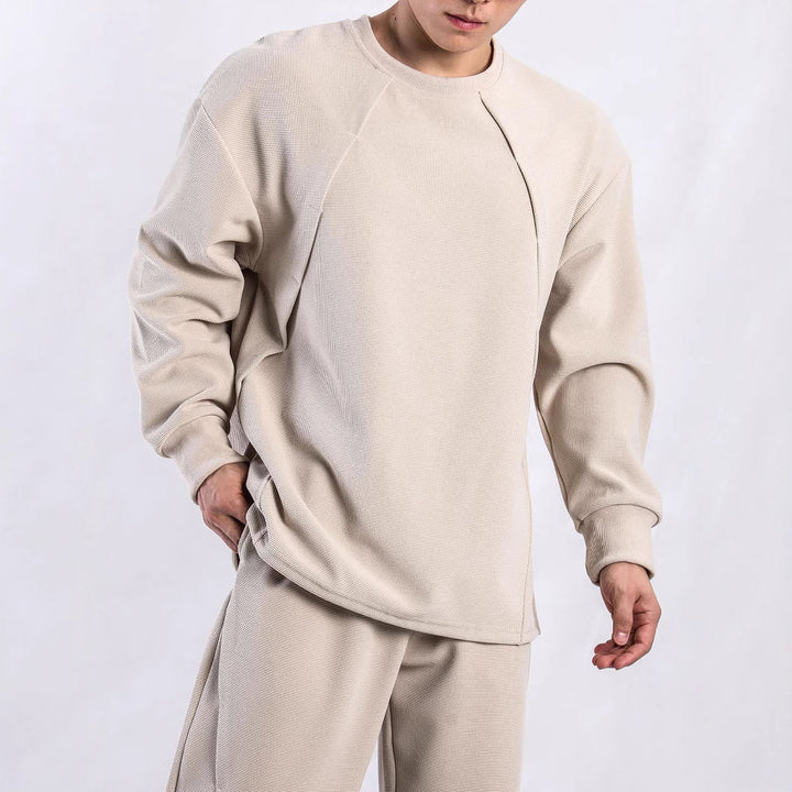 Women's sweatshirt with innovative structure design and casual fit Lune London
