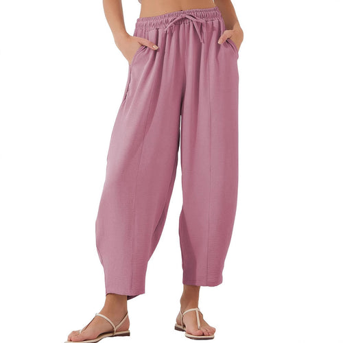 Women's lounge pants with elastic waistband and practical pockets Amarae