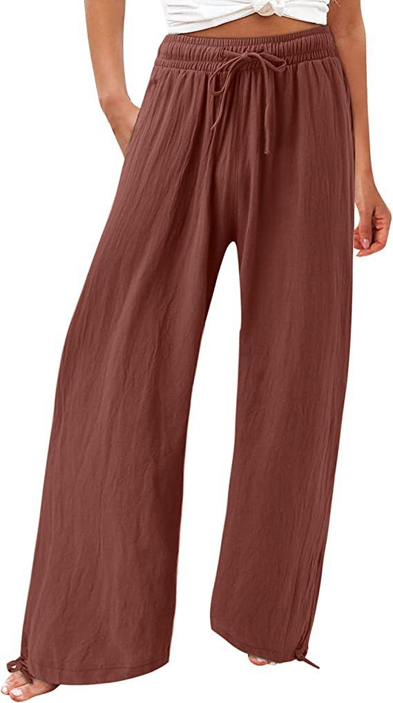 Chic and stylish loose and airy summer pants for women