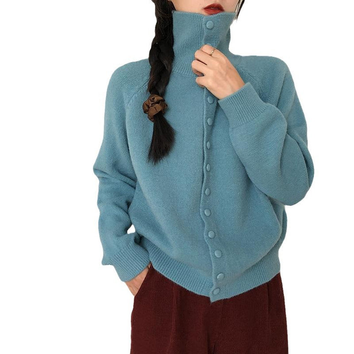 Cardigan à la mode pour femmes avec détails de boutons Chic & Stil