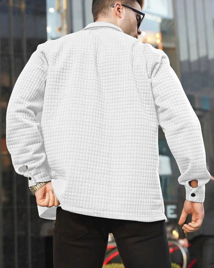 Structured overshirt jacket for men Lune London