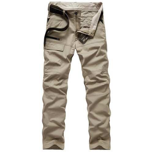 Robust men's multi-pocket work pants Amarae