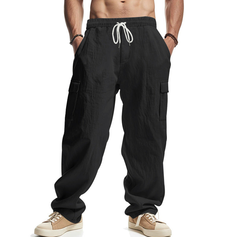 Men's cargo pants with relaxed fit and practical pockets Lune London