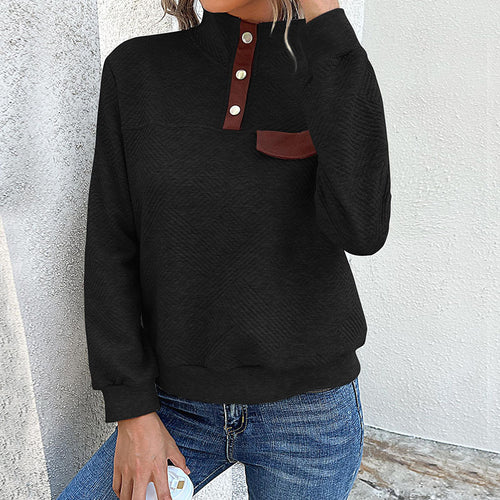 Women turtleneck sweater trendy Amarae