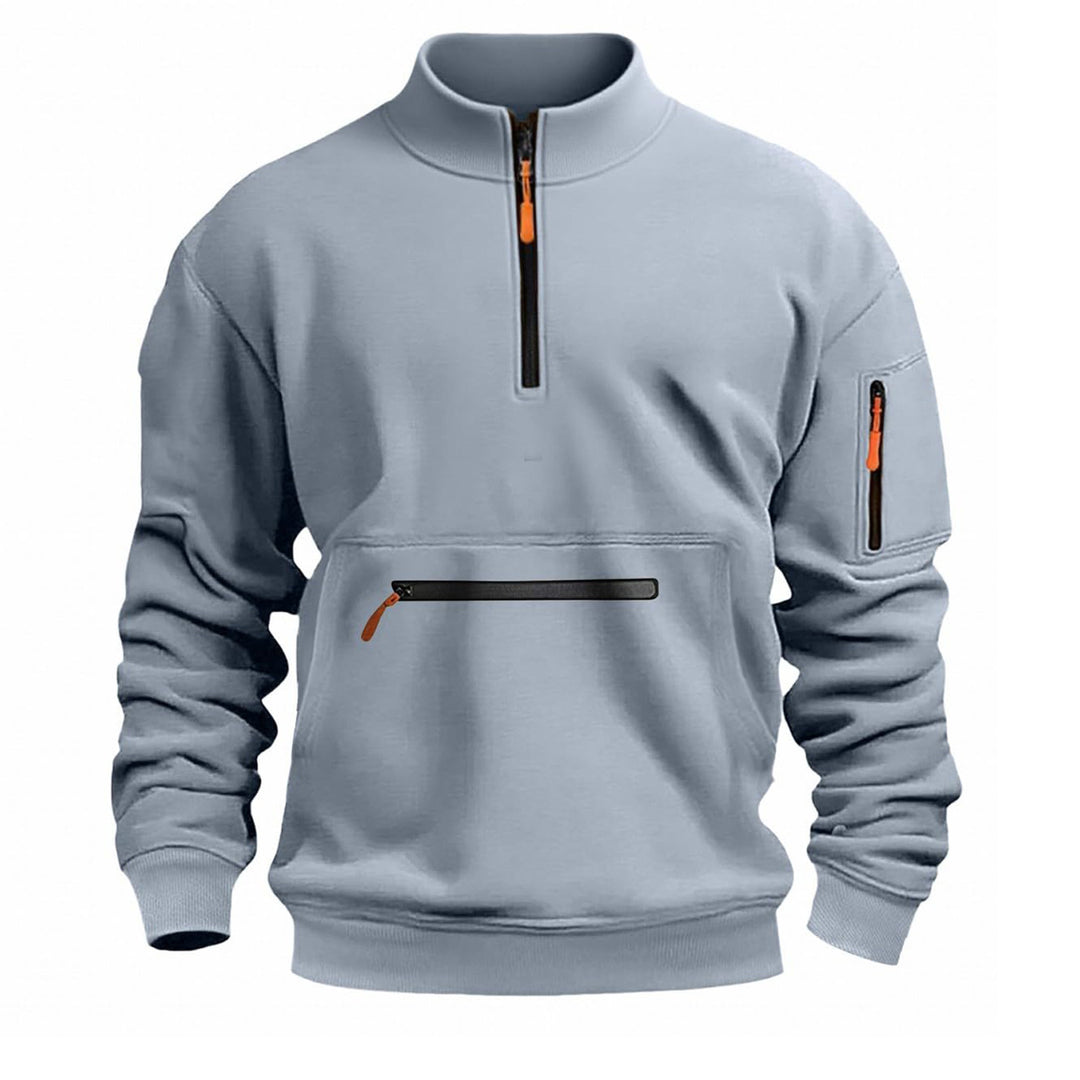 Men's functional sweatshirt with zipper Lune London
