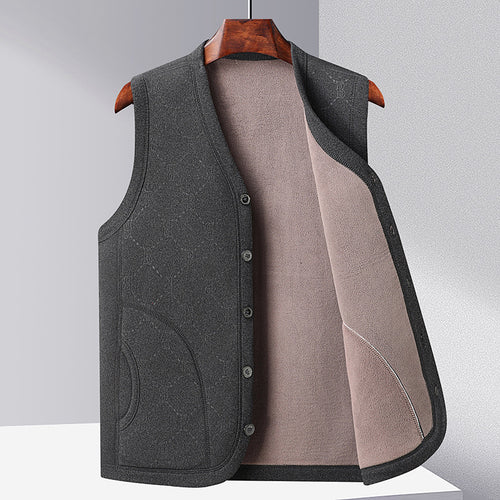 Ladies Knitted Sweater Gilet with Chic Buttons and Style