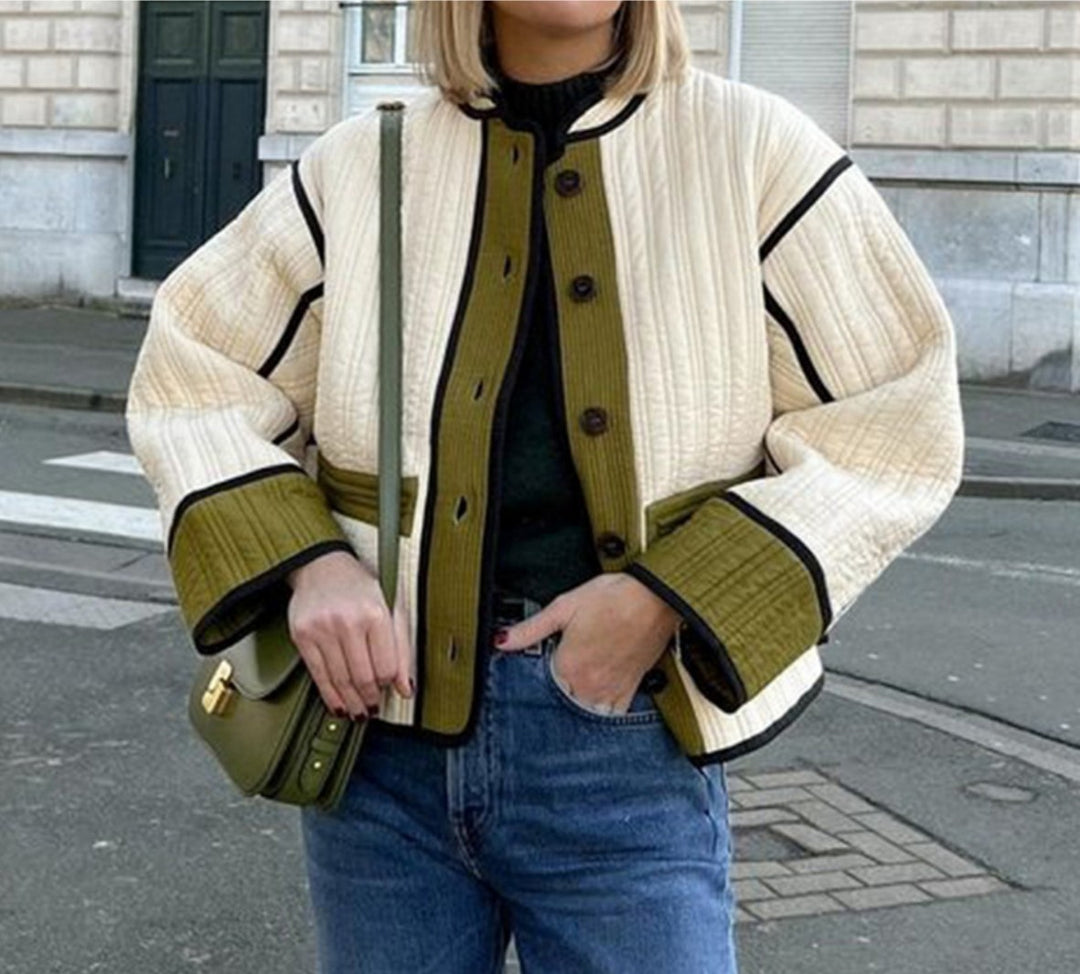 Ladies trendy quilted jacket Amarae