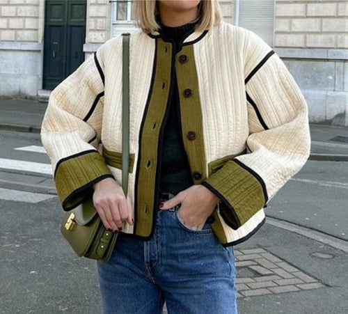 Ladies trendy quilted jacket Amarae