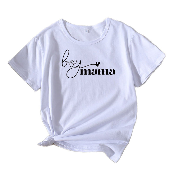 T-shirts déclaratifs décontractés pour femmes Lune London