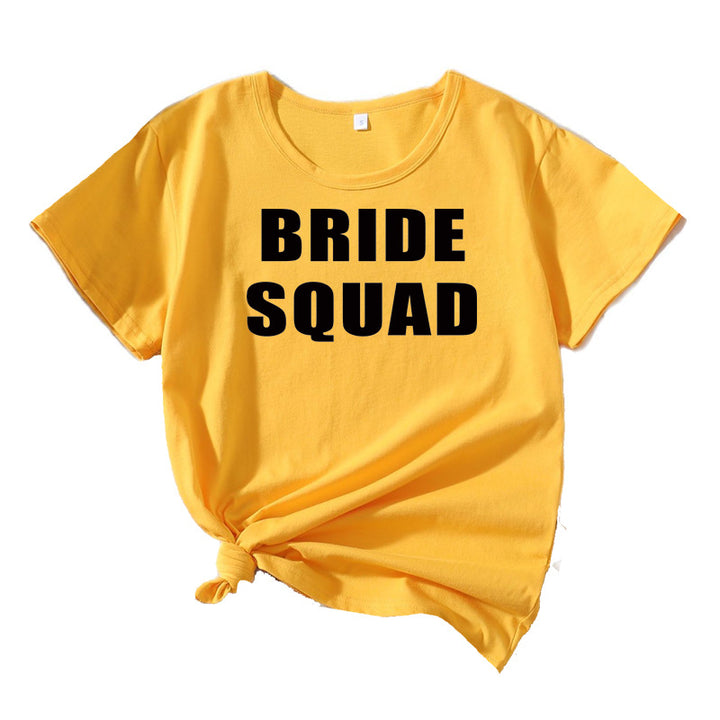 Ladies leisure bridal team T-shirt Lune London