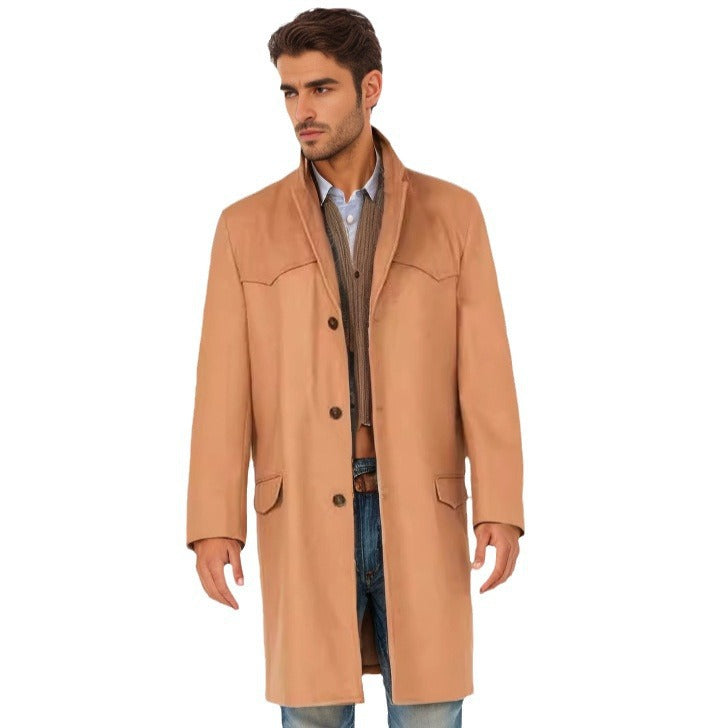 Classic long coat for men Amarae