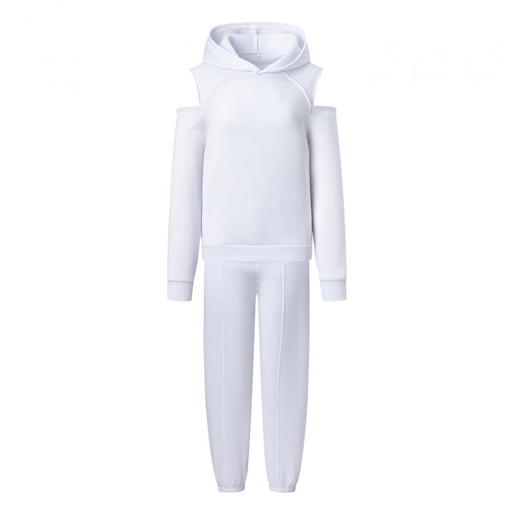 Ensemble de sport féminin avec décolleté plongeant et manches raglan latérales Chic & Stil
