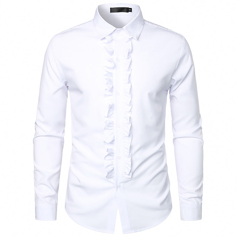 Men's Ruffle Shirt Amarae