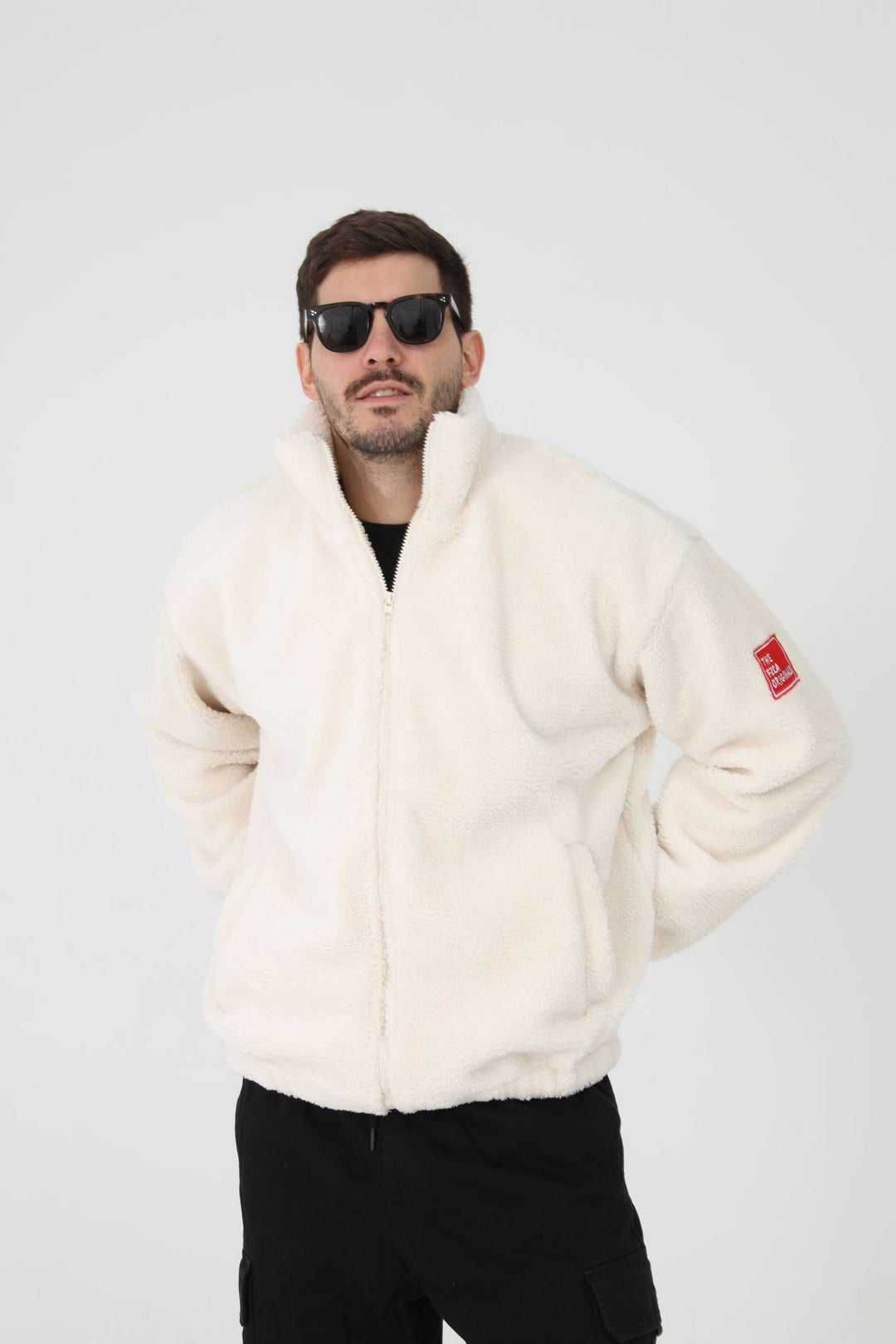 Amarae men's fleece coat