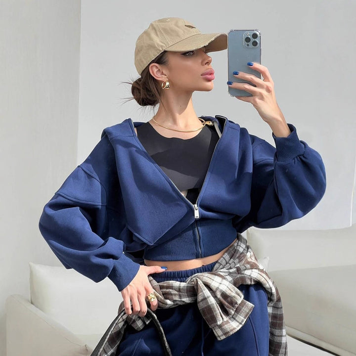 Women Oversized Sports Hoodie and Loose Jogging Pants Lune London