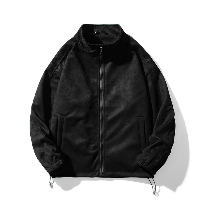 Sports fleece jacket for women with high collar and zippered side pockets Lune London