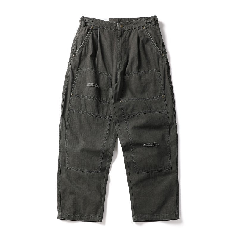 Men's Utility Cargo Pants in Baggy Workwear Style Amarae
