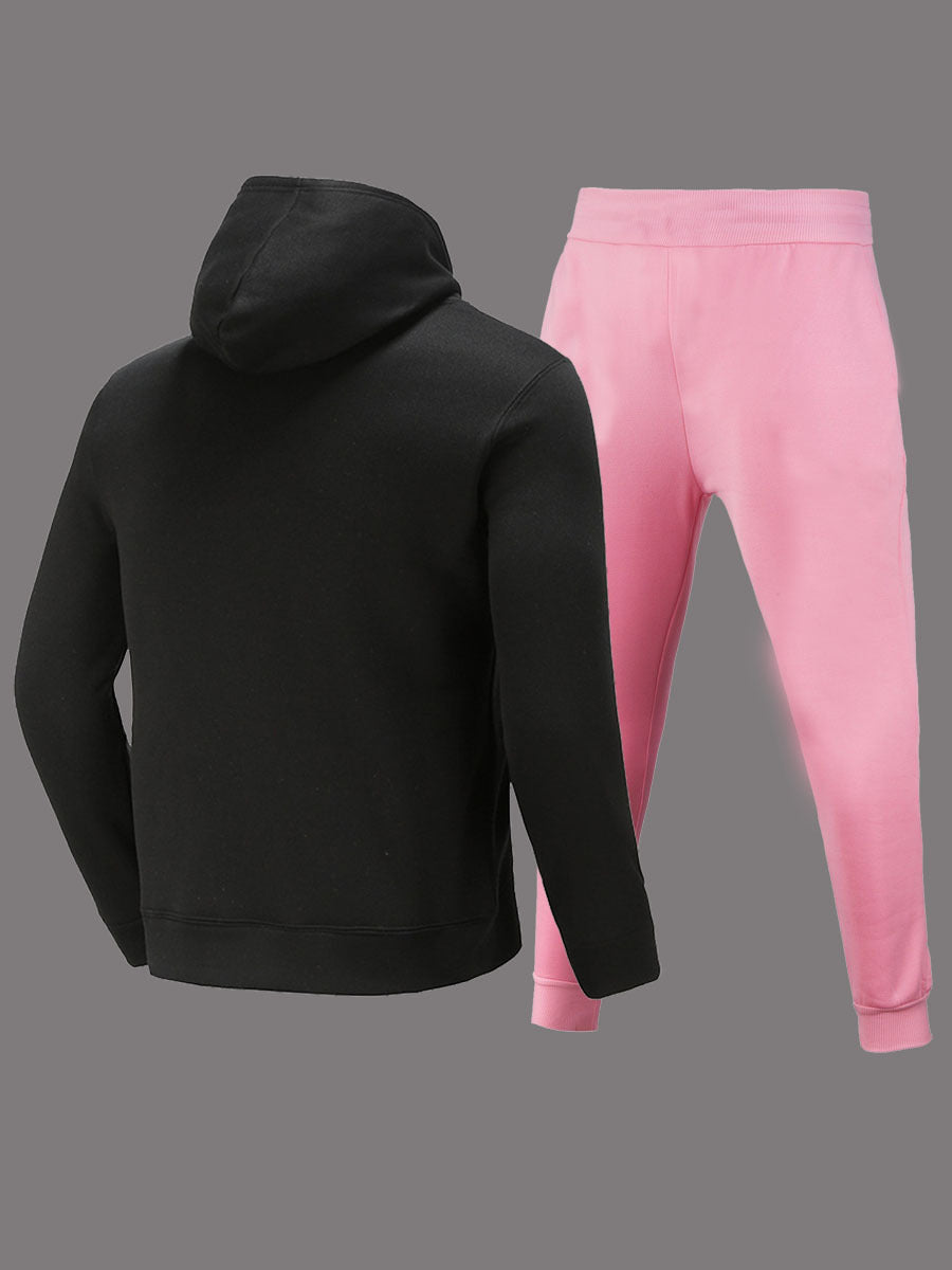 Women's sporty hoodie and jogger pants set with a unique graphic design Lune London