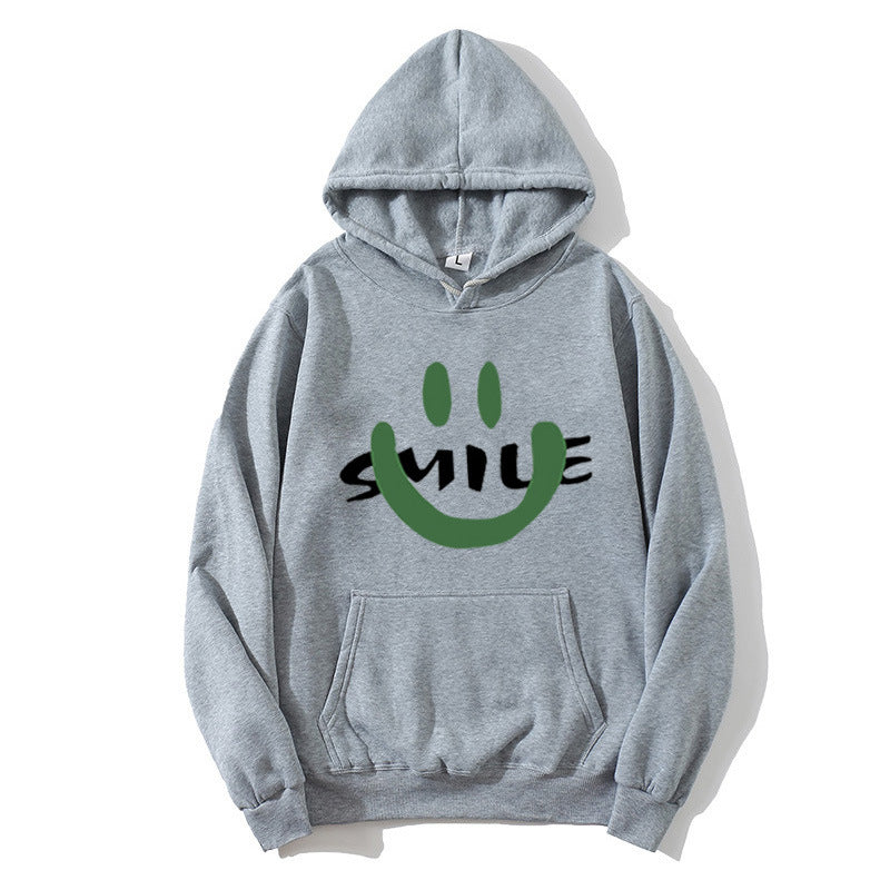 Women's Hoodie with Casual Smile Motif Chic & Stil