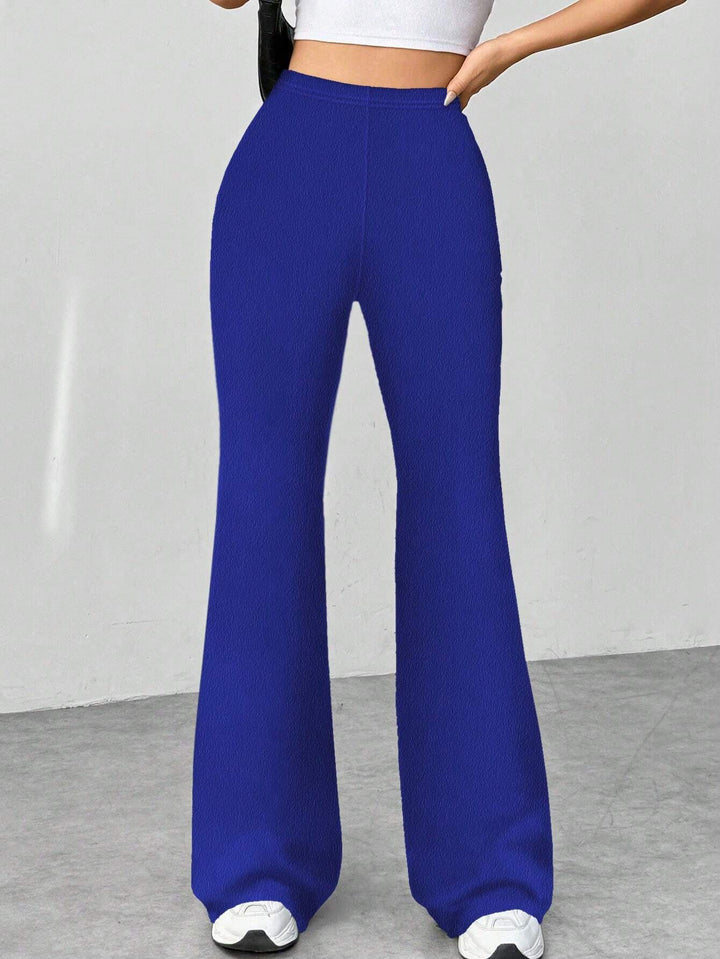 Ladies' Stretch Flared Pants with High Waist and Wide Leg Amarae
