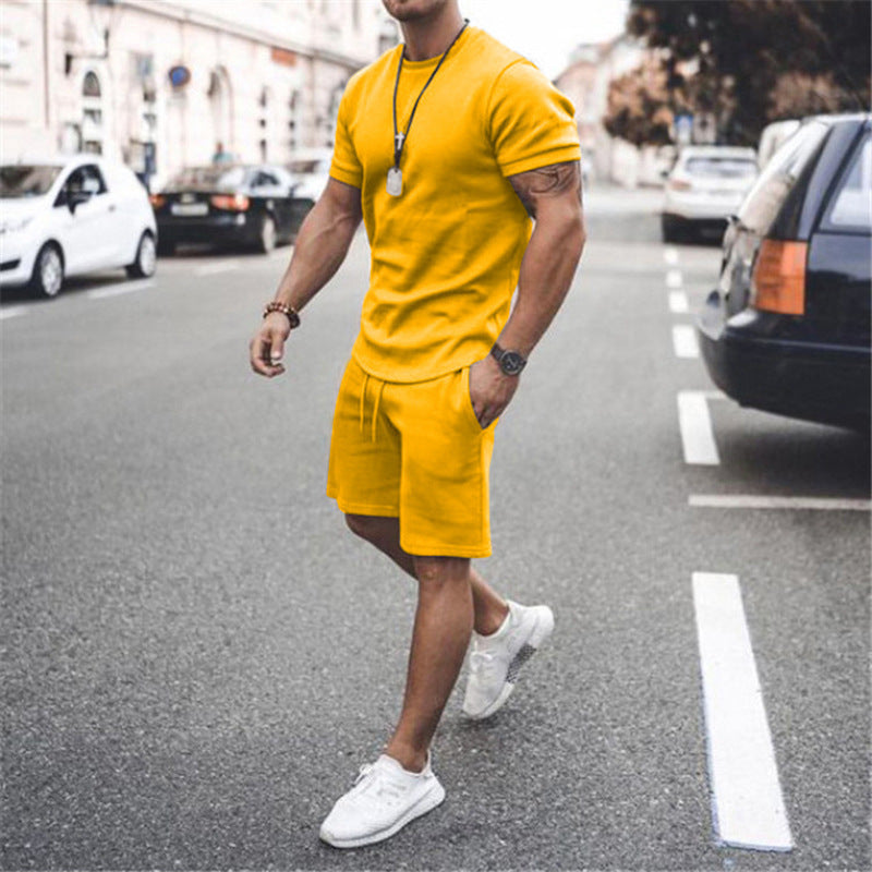 Casual sports set for men in breathable material Lune London