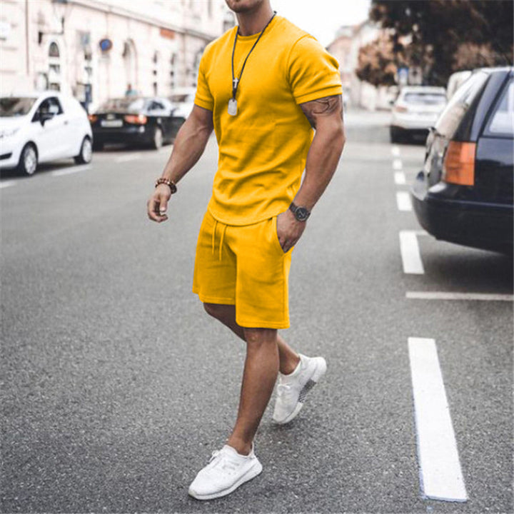 Casual sports set for men in breathable material Lune London