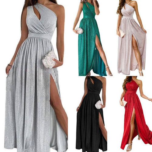 Elegant asymmetrical evening dress Amarae for women