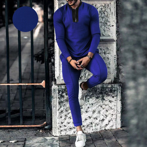 Men's functional shirt with modern zipper and ergonomic cut Chic and style