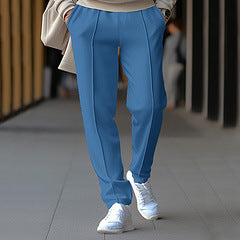 Women's casual jogging pants with elastic waistband and side pockets Lune London