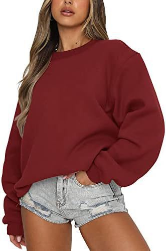 Ladies Oversized Sweatshirt with Wide Sleeves Lune London