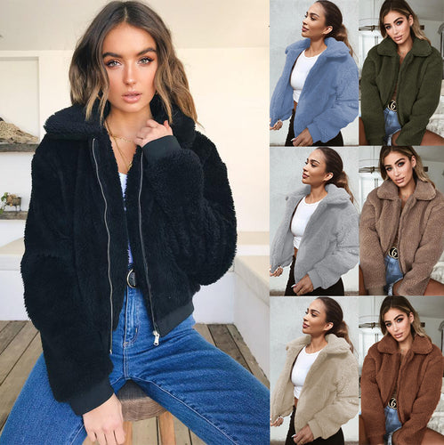 Comfortable polar bomber jacket for women Amarae