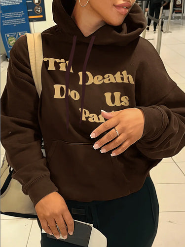Lady Hoodie with unique skeleton pattern and chic heart graphic